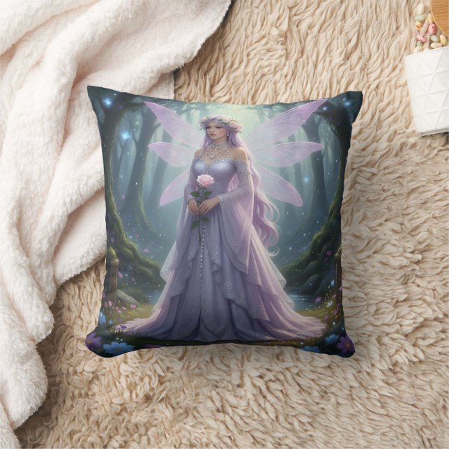 Cojín Decorativo Hermosa Pearl Fairy de June (Manta)