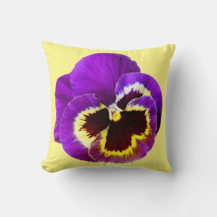 Cojín Decorativo Hermosa púrpura pana