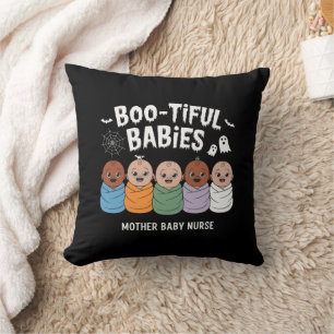 Cojín Decorativo Hermosas Bebés Enfermera Materna Halloween