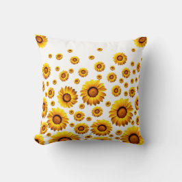 Cojín Decorativo Hermosas flores amarillas