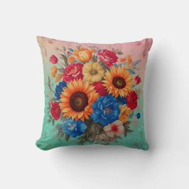 Cojín Decorativo Hermosas flores florales