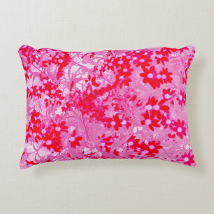 Cojín Decorativo Hermosas Flores Rojas