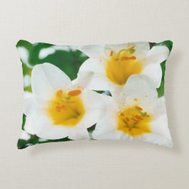 Cojín Decorativo Hermosas Lirios blancos - Lilium candidum 