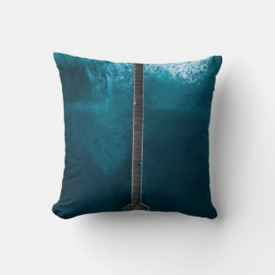 Cojín Decorativo Hermosas olas oceánicas
