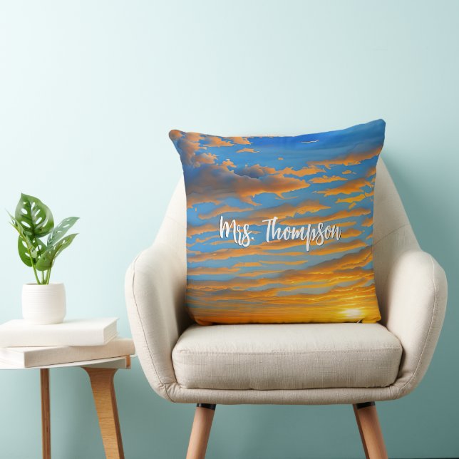 Cojín Decorativo Hermosas playas de Bermudas (Silla)
