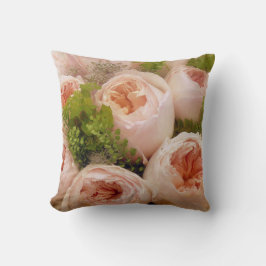 Cojín Decorativo Hermosas rosas rosa pálido