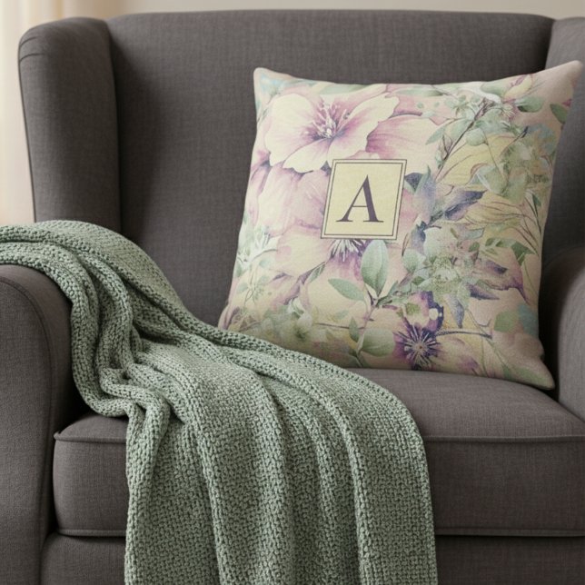 Cojín Decorativo Hermosas Rubor Florals (Subido por el creador)
