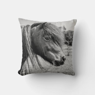 COJÍN DECORATIVO HERMOSO CABALLO