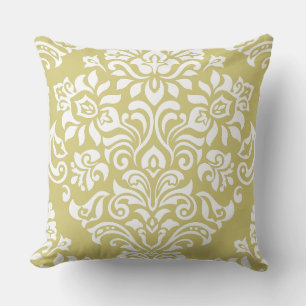 Cojín Decorativo Hermoso damasco floral elegante