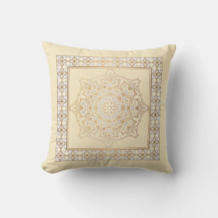 Cojín Decorativo Hermoso diseño de desplazamiento de mandala
