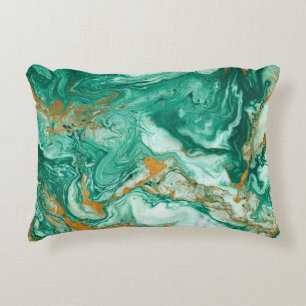 Cojín Decorativo Hermoso fondo abstracto. Dorado y gris oscuro