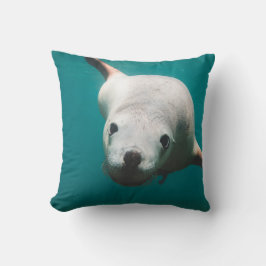 Cojín Decorativo Hermoso león marino