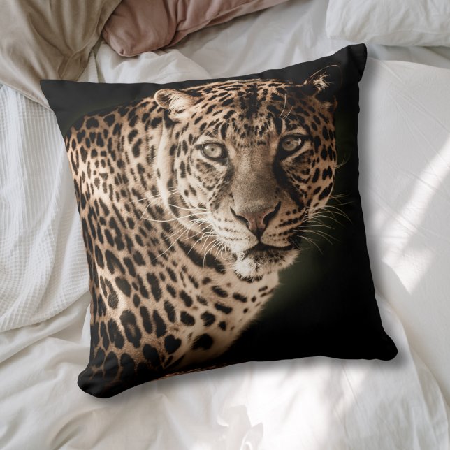 Cojín Decorativo Hermoso leopardo natural (Subido por el creador)