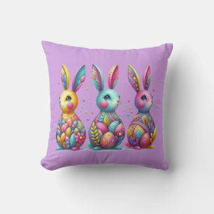 Cojín Decorativo Hermoso lindo, colorido 3 de Pascua