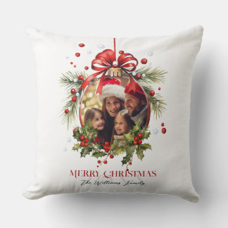 Cojín Decorativo Hermoso marco de adorno navideño para las fiestas