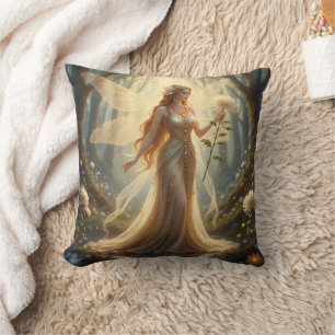 Cojín Decorativo Hermoso Noviembre Fairy Topaz