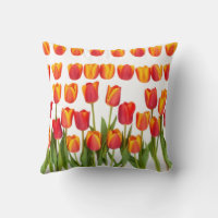 Hermoso patrón de flor tulipán