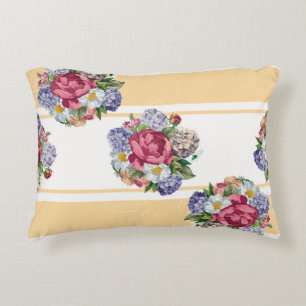 Cojín Decorativo Hermoso patrón floral sin costura con hidrangea p