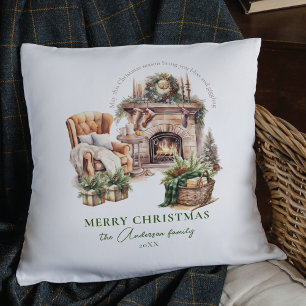 Cojín Decorativo Hermosos y acogedores Navidades personalizados