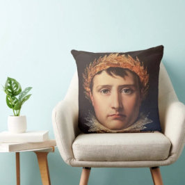 Cojín Decorativo Héroe coronado con laurel de Napoleón 