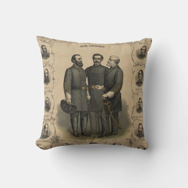 Cojín Decorativo Héroes de la guerra civil (Anverso)
