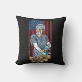 Cojín Decorativo Héroes Médicos Americanos