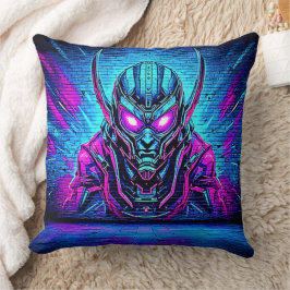 Cojín Decorativo Heroico Cyberpunk Vibe