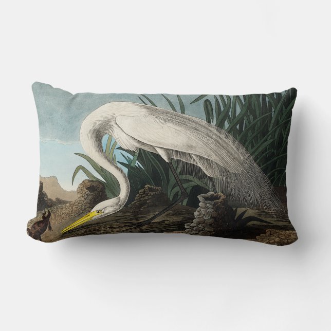 Cojín decorativo Heron Cushion poserizado (Anverso)