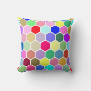 Cojín decorativo Hexagon Reversible