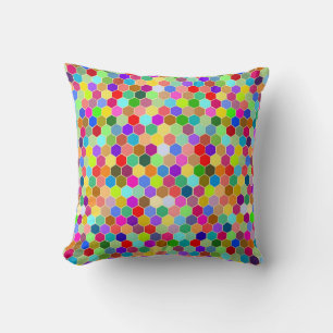 Cojín Decorativo Hexágono reversible