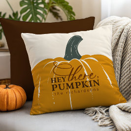 Cojín Decorativo Hey, Hay Calabaza Caída Personalizada