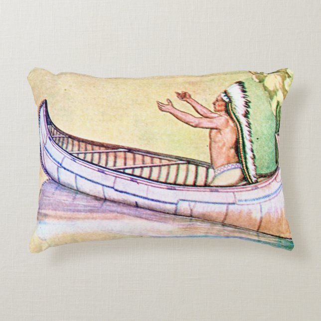 Cojín Decorativo Hiawatha Magic Canoe (Anverso)