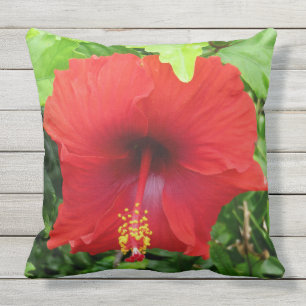 Cojín Decorativo Hibisco hawaiano