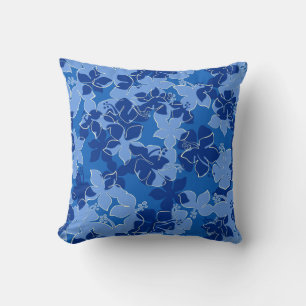 Cojín Decorativo Hibisco Hawaiano Hanalei Camo Floral