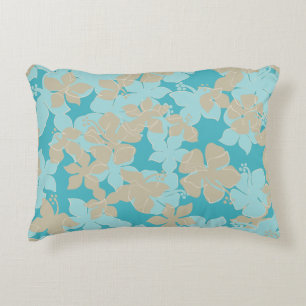 Cojín Decorativo Hibisco Hawaiano Hanalei Camo Floral