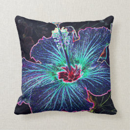 Cojín Decorativo Hibisco oscuro