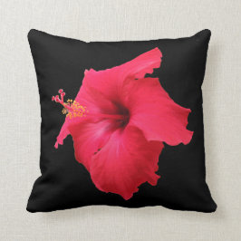 Cojín Decorativo Hibisco rojo