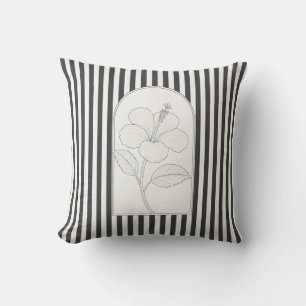 Cojín Decorativo Hibiscus Elegant Flower Botanical