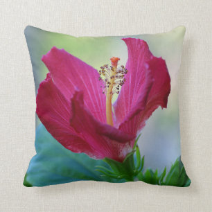Cojín Decorativo Hibiscus Pillow en floración
