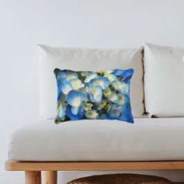 Cojín Decorativo Hidrangea Azul bonito Floral