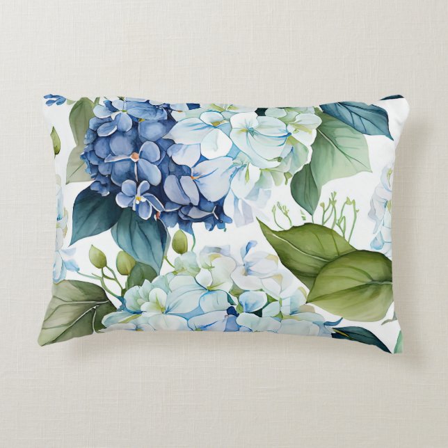 Cojín Decorativo Hidrangeas Accent Pillow (Reverso)