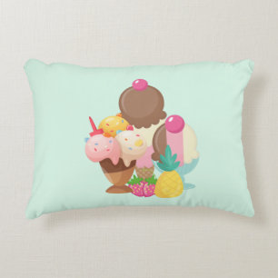 Cojín Decorativo Hielo Cream Trio Sabor Neopolitano