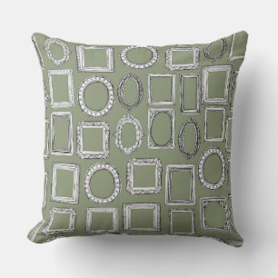 Cojín Decorativo hierba de marcos de imagen