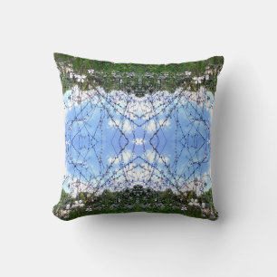 Cojín Decorativo Hierba Verde Cielo Azul