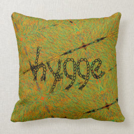 Cojín Decorativo higge de arte abstracto (comodidad) con ropeletter