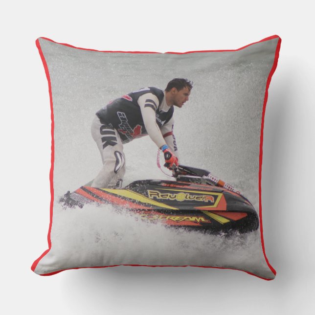 Cojín Decorativo High Performance Jet Ski Decorative Pillow (Anverso)
