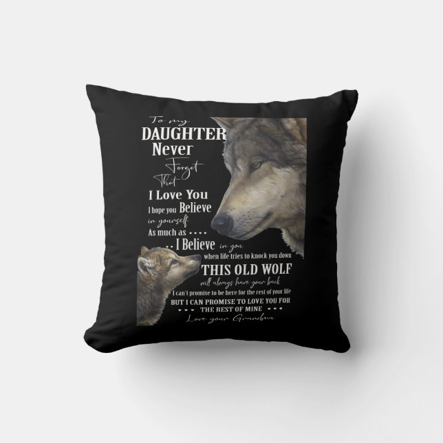 Cojín Decorativo Hija (Anverso)