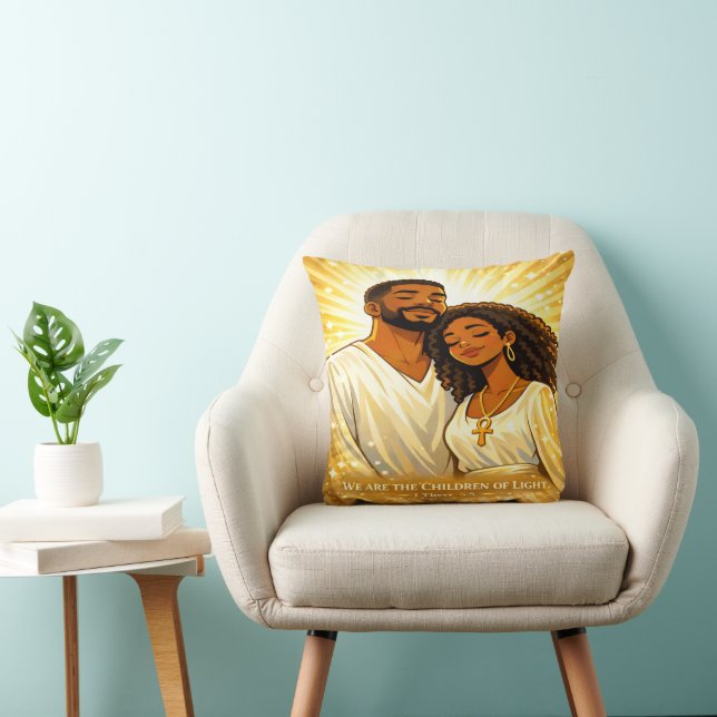Cojín Decorativo Hijos de la Luz (Silla)