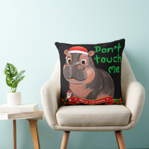 Cojín Decorativo Hipopótamo Moo Deng
