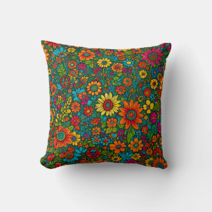 Cojín decorativo hippie